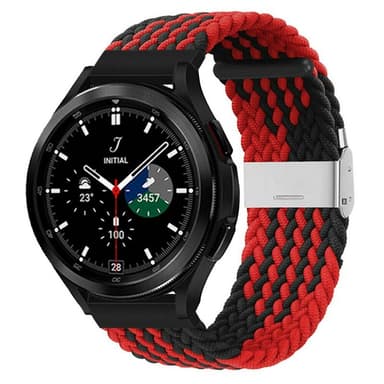 Flettet elastisk armbånd Samsung Galaxy Watch 4 Classic (42mm) - Rød