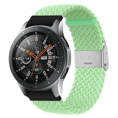 Flettet elastisk armbånd Samsung Galaxy Watch 46mm - pistachio