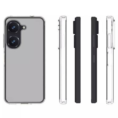 Silikondeksel gjenomsiktig Asus Zenfone 9