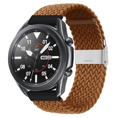 Flettet elastisk armbånd Samsung Galaxy Watch 3 (41mm) - Brun