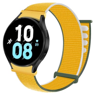Nylon armbånd No-Gap Samsung Galaxy Watch 5 (44mm) - Sunflower