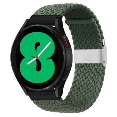 Flettet elastisk armbånd Samsung Galaxy Watch 4 (40mm) - Army