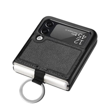 Ring deksel Samsung Galaxy Z Flip 4 - Sort