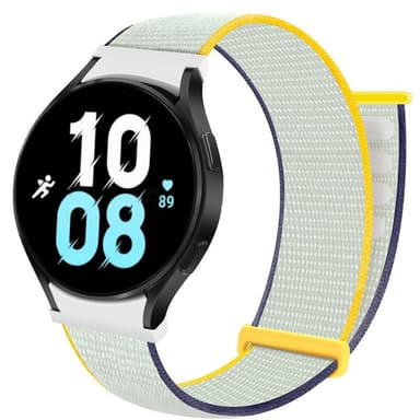 Nylon armbånd No-Gap Samsung Galaxy Watch 5 (44mm) - Sea Salt