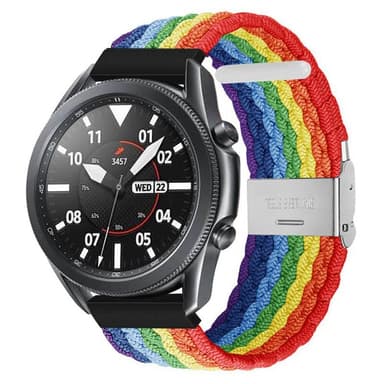 Flettet elastisk armbånd Samsung Galaxy Watch 3 (45mm) - Pride