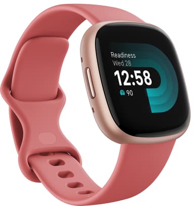 Fitbit Versa 4 smartklokke (Pink Sand / Copper Rose)