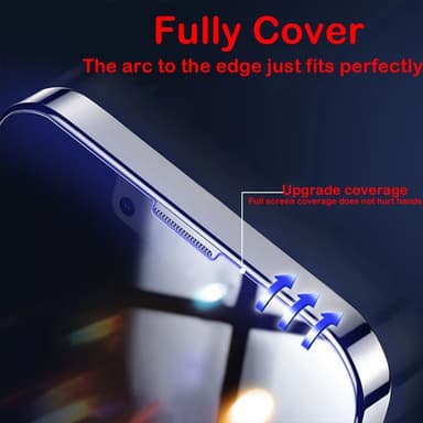 HD Skjermbeskytter Film Herdet Glass Film Case Friendly Boble Free Gjennomsiktig iPhone 12 Mini
