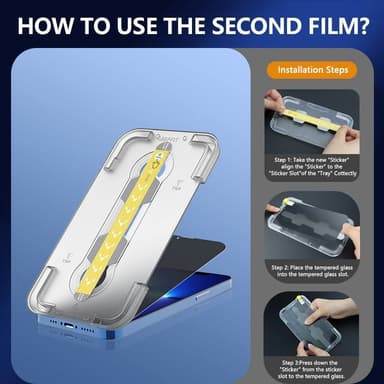 HD Skjermbeskytter Film Herdet Glass Film Case Friendly Boble Free Gjennomsiktig iPhone 12 Mini