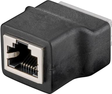 Terminalblock 8-stifts > RJ45-kontakt (8P8C)