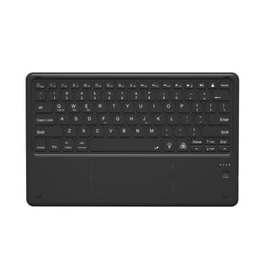 Mini trådløst Bluetooth-tastatur med touchpad