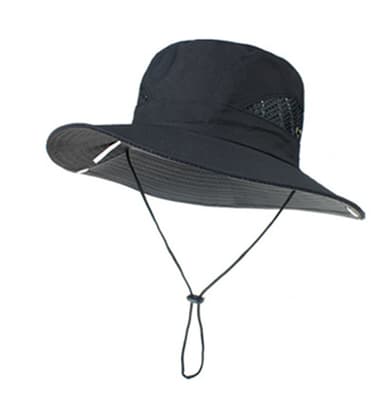 Fiskehatt Svart