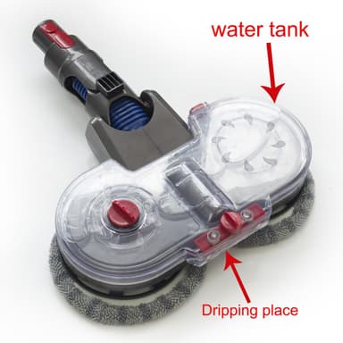 Vanntank for støvsuger Gjennomsiktig Dyson V7/V8/V10/V11