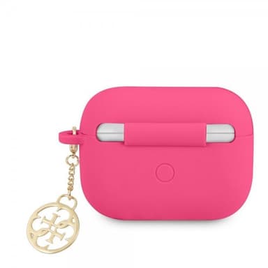 Guess AirPods Pro Deksel Classic Logo 4G Charm Grå