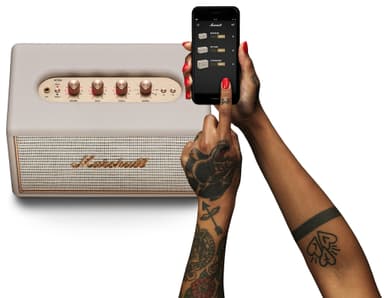 Marshall Acton multiroom-høyttaler (krem)