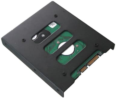 MicroStorage 2.5"-3.5" monteringssett harddisk (sort)