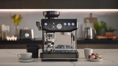Sage Barista Express Impress kaffemaskin SES876BST4EEU1 Elkjøp