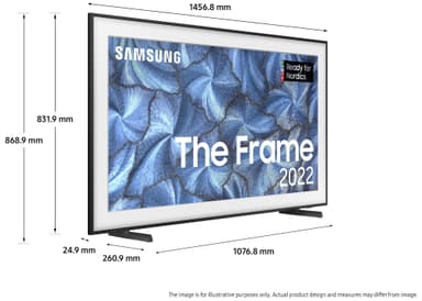 Samsung 65" LS03B The Frame 4K QLED TV (2022)