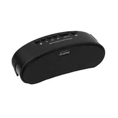 Bluetooth-høyttaler for utendørs sykling Svart