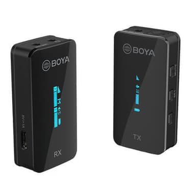 BOYA Trådløs mikrofon x1 BY-XM6-S1 Ultrakompakt 2,4GHz
