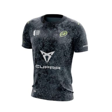 Bullpadel T-shirt - Svart/Grå XL