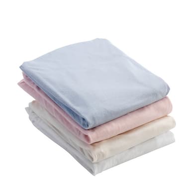 Baby Dan Påsydd laken Jersey 60x120 Hvit
