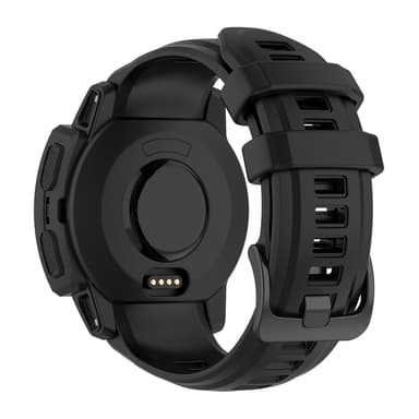Klokkereim for Garmin Instinct 2S Silikon svart