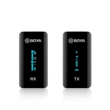 BOYA Trådløs mikrofon x1 BY-XM6-S1 Ultrakompakt 2,4GHz