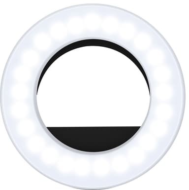 Picture Me selfie LED-lampe (sort)
