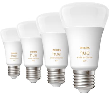 Philips Hue WA 6W A60 E27 4-pk.