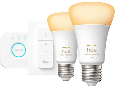 Philips Hue WA 8W A60 E27 Bridge startpakke