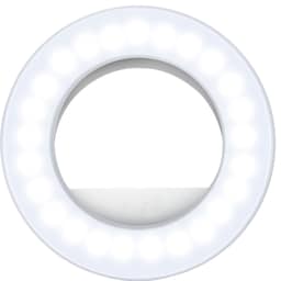 Picture Me selfie LED-lampe (hvit)