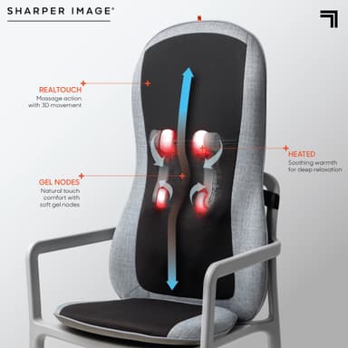 Sharper Image SmartSense Realtouch stolpute med varme P000288