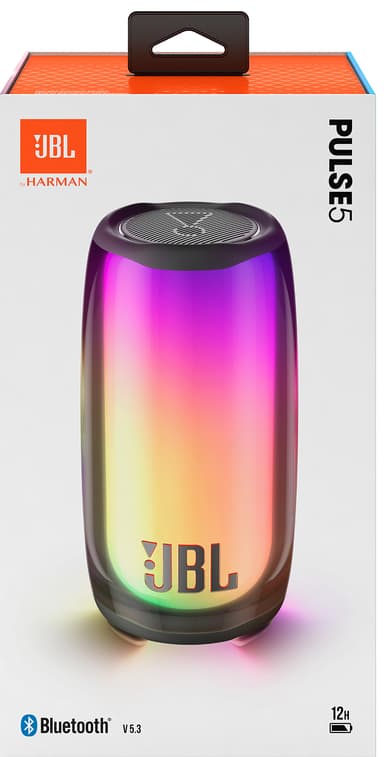 JBL Pulse 5 trådløs høyttaler (sort)