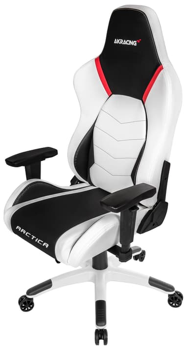 AK Racing Arctica premium gaming-stol (hvit)