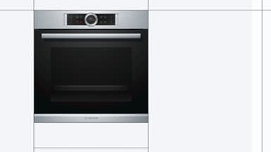 Bosch Serie 8 integrert stekeovn HBG672BS1