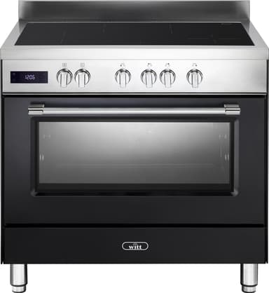 Witt komfyr WIC906BL (sort)