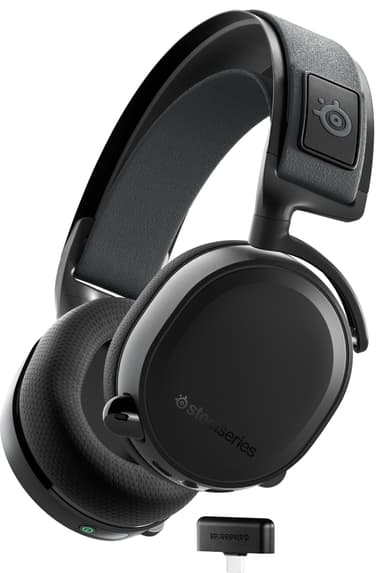 SteelSeries Arctis 7 Plus Wireless gaming headset (sort)