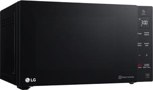 LG Mikrobølgeovn MH6535GIS 25 L, Grill, Berøringskontroll, 1700 W, Svart, Frittstående, Avrimingsfunksjon