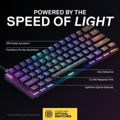 SteelSeries Apex 9 Mini gamingtastatur