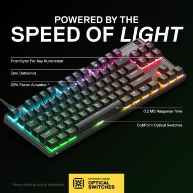 SteelSeries Apex 9 TKL gamingtastatur