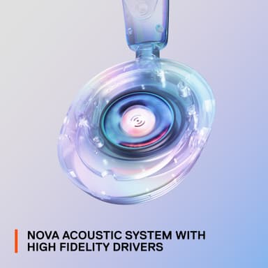 SteelSeries Arctis Nova 1 gaming headset (hvit)