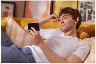 Jabra Elite 5 helt trådløse in-ear hodetelefoner (titanium black)
