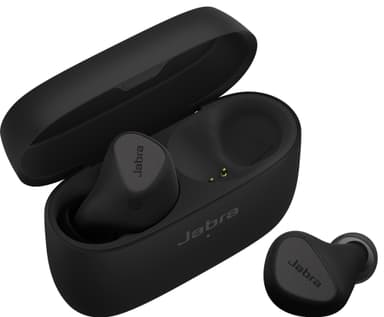 Jabra Elite 5 helt trådløse in-ear hodetelefoner (titanium black)