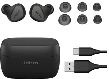 Jabra Elite 5 helt trådløse in-ear hodetelefoner (titanium black)