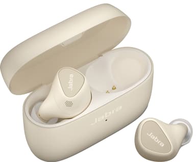 Jabra Elite 5 helt trådløse in-ear hodetelefoner (gold beige)