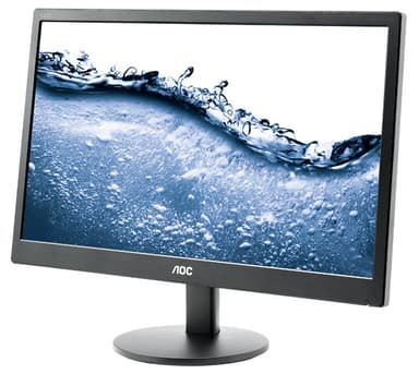 AOC e2070Swn 19.5" HD+ LED-skjerm (sort)
