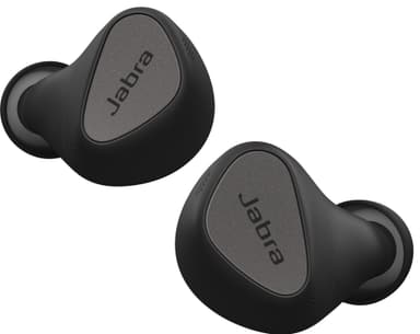 Jabra Elite 5 helt trådløse in-ear hodetelefoner (titanium black)