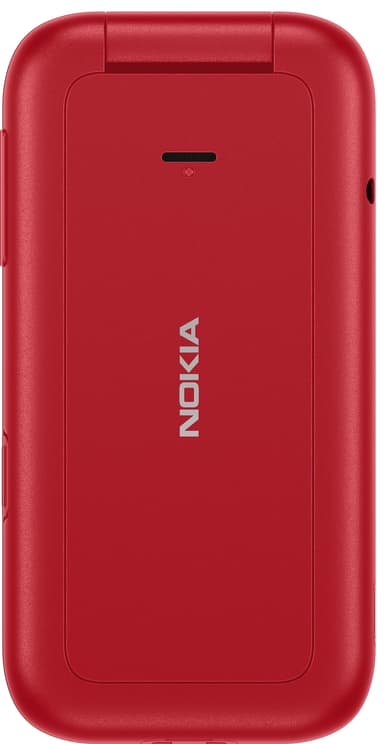 Nokia 2660 Flip mobiltelefon (rød)