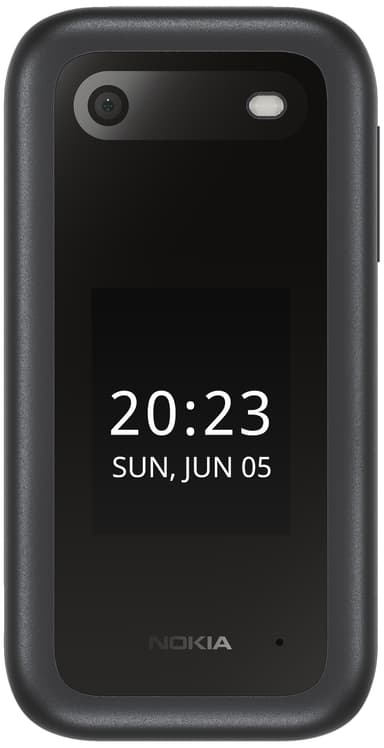 Nokia 2660 Flip mobiltelefon (sort)