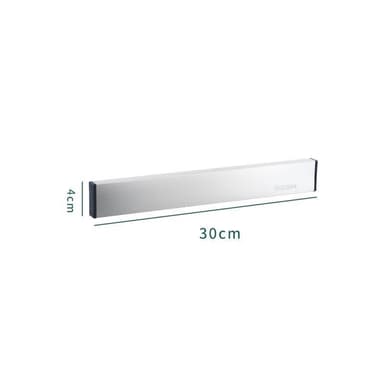 Magnetisk knivholder 30 cm rustfritt stål Sølv